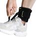 Tenbon foot orthosis for foot lifting weakness splint for fall feet ankle bandage for foot lifting palsy lifting shoes lifting foot lighter and higher for left and right (black)