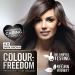 Colour Freedom Dark Brown Permanent Hair Colour. Formulated with PurePlex to Protect Restore and Nourish. 100% Grey Coverage. 4.0 Rich Dark Brown by Knight & Wilson - Buy Online on GoSupps.com