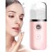 Nano Mister | Handy Handheld Portable Facial Nano Mister Sprayer Hydrating USB Rechargeable for Eyelash Extensions Face Face Hydrating Pink - Buy Online on GoSupps.com