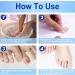Fungal Nail Treatment - Extra Strong Toe Nail Repair Patches for Damaged Nails - 8 Hour Nail Repair Restores Healthy Nails - Buy Online on GoSupps.com