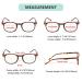 Eyekepper Retro Reading Glasses for Women & Men - Tortoise Frame +0.75 - Stylish Eyeglasses for Reading - Buy Online on GoSupps.com