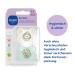 Buy Mam Perfect Baby Pacifiers Set of 2 - Healthy Dental Development Eco-Friendly 0-6 Months Hedgehog/Lion Design - Buy Online on GoSupps.com