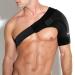 ipow Adjustable Unisex Shoulder Support Brace Strap Fits Left or Right Shoulder Helps Shoulder Stability - L Large