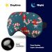 Christmas Sweets Sleep Mask for Men and Women | Adjustable Strap, Blocks Light for Night Travel and Nap | Eye Cover for Sleeping Blindfold - Buy Online on GoSupps.com