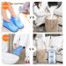 Portable Pedicure Foot Spa Tub for Stress Relief - Large Blue | Perfect Gift for Feet Massage and Soaking - Buy Online on GoSupps.com