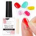 Makartt Peel-Off Base Gel 15ml UV Gel Base Coat for Easy Removal Peelable Gel Ideal for Gel Nail Polish Press-On Nails Gel X Nail Tips and Nail Practice UV Nail Lamp Required Perfect for Beginners