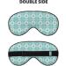 Blue Print Sleep Eye Mask - Soft Blindfold with Elastic Strap for Travel & Night Sleep - Buy Online on GoSupps.com