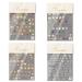 DIY Salon Nail Supplies Nail Art Decorations Nails Sticker for Summer Nail Art Sticker 5D Embossed Nail Stickers Fruits Smile Flowers Letters