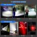 Cinlinso Rechargeable Flashlight | 150000 Lumens Super Bright LED | 7 Modes COB Work Light | IPX6 Waterproof | Handheld for Hunting, Camping, Emergencies - Black - Buy Online on GoSupps.com