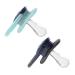 Dr. Brown's Advantage Pacifier with Clip - Blue 0-6 Months 2 Pack | Best for Infants - International Shipping Available - Buy Online on GoSupps.com
