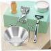 Magiclulu Stainless Steel Shaving Bowl | Reusable Razor Shell & Accessories for Men | Beard Care Tool - Buy Online on GoSupps.com