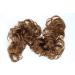 CAISHA XXL Hairpiece Scrunchy Updo Bridal Hairstyle Voluminous Curly Messy Bun Medium Brown HW2 medium brown #6/30 HW2