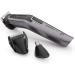 Babyliss Men 10-in-1 Carbon Titanium Multi-Grooming Trimmer Kit - Washable Body Beard & Nasal Hair Groomer - Black Gray MT727E - Buy Online on GoSupps.com