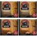 Kodiak Cakes Crunchy Granola Bar Variety Pack - Peanut Butter (2 boxes) and Chocolate Chip (2 boxes) High Protein Granola Bar Snack - 100% Whole Grain Granola Bars Bulk - (24) Total Pouches
