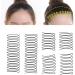 Bridal Wedding Veil Comb Fashionable Wave Design Hairband Metal Sturdy and Lightweight Set of 3 Ideal for Fitness Activities - Buy Online on GoSupps.com