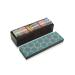 Octavius Floral Printed Wooden Caddy Tea Sampler Pack | Assortment of 3 Black & 3 Green Teas | 60 Enveloped Double Chamber Tea Bags | Tea Sampler Variety Pack | Perfect for Tea Lovers | Pack of 1 Floral Printed 60TB