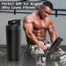 Joligaea Stainless Steel Protein Shaker 750ml - Fitness Shaker with Scale for Protein Diet & Sports | Black - Buy Online on GoSupps.com