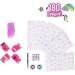 Shimmer Me Body Art Kit: Cool Maker with 4 Metallic Foils and 180 Designs - Temporary Tattoo Kids Toys, Ages 8 - Buy Online on GoSupps.com