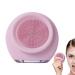 Silicone Face Scrubber Facial Cleansing Brush | Soft Facial Brush Facial Scrubber Skin Rejuvenating Facial Cleanser Facial Brush Cleanser Pink