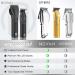 Professional Cordless Hair Clippers and Trimmer Kit for Men - Barber Clipper Hair Cutting Set for Beard and Haircut Grooming - Buy Online on GoSupps.com