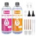 Epoxy Resin-32OZ Resin Kit  Epoxy Resin Crystal Clear-Not Yellowing and No Bubble Self Leveling Easy Mix 1:1 Casting & Coating for DIY Jewelry Making of The Art Resin & Epoxy Resin (32oz)