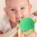 2 Pack Teething Baby Teether Mittens for 0-12 Months - BPA Free Cactus Teething Toys, Anti-Drop & Detachable Silicone Chew Toys for Infant Sucking Needs Relief (Green+Yellow) - Buy Online on GoSupps.com