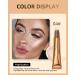 Shimmering Highlighter Beauty Wand with Cushion Applicator - Pearl White | Lightweight Waterproof Makeup Stick for Face & Body - Illuminator Pen for Women & Girls - Buy Online on GoSupps.com