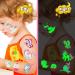 Luminous Temporary Tattoos for Girls Kids - Unicorn Mermaid Dinosaur Butterflis Glow Makeup - 10 Sheets - Buy Online on GoSupps.com