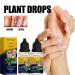 Plant Drops for Nail Fungus Care | Oregano & Tea Tree Moisturizer for Healthy Toenails - Buy Online on GoSupps.com