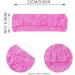 Fashband Boho Sports Headband Black Elastic Headbands Non Slip Hair Bands Fitness Sweatband Running Workout Yoga Hair Accessories for Women and Men(Pink) - Buy Online on GoSupps.com