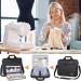 LLYWCM Embroidery Project Bag - Multifunctional Storage for Floss, Crochet Hooks & Sewing Accessories (Black) - Buy Online on GoSupps.com