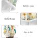 Summer Teal Gold Butterflies Hair Towel Set - 2 Pack Super Absorbent Quick Dry Hair Turbans for Women & Girls - Buy Online on GoSupps.com