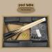 Benfu Mini Table Billiards Game Set - Includes Pool Table, 15 Colorful Balls, Cue Ball, Sticks, Chalk & Triangle - Perfect for Home and Office Desktop Fun - Buy Online on GoSupps.com