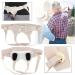Samnuerly Adjustable Inguinal Hernia Belt - Groin Support for Adult & Elderly | Hernia Surgery Treatment - Buy Online on GoSupps.com