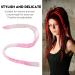 Verdant Touch Spiral Lock Hair Tie Bendable Iron Wire Dreadlocks Hair Tie Imitated Silk Tie Dye Pink 180mm Spiral Lock Hair Tie - Buy Online on GoSupps.com
