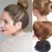 Hair Scrunchies Hair Bun Synthetic Hair Bun Donut Bun with Elastic Band Ponytail Extensions Hair Clip Wig Ponytail Headwear for Women Women Hair Bun (Color : 2M33) - Buy Online on GoSupps.com
