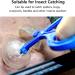 Vulevirtue Reptile Feeding Tool Set - 4 Pcs Feeding Pliers for Lizards Frogs & Spiders - Perfect Reptile Care (Blue) - Buy Online on GoSupps.com