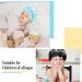 Arqumi Kids Silk Satin Bonnet 2Pcs Set - Soft Adjustable Night Cap for Baby to Teens in Black & Blue - Buy Online on GoSupps.com