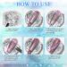 MIZHSE Cat Eye Pearl Gel Nail Polish Set - 6pcs | 9D Cat Eye Shell Thread 10ml UV/LED Sock off DIY Manicure Kit for Home Salon - Buy Online on GoSupps.com