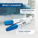 Clearblue Pregnancy Test Double-Check & Date Combo Pack 2 Tests (1 Digital 1 Visual) 2 count (Pack of 1) - Buy Online on GoSupps.com