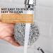 Geynutaly 16 PCS Stainless Steel Sponges Scrubbers Utensil Scrubber Scouring Pads Ball for Removing Rust Dirty Cookware Cleaner - Buy Online on GoSupps.com