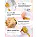 EBANKU 3Pcs Mermaid Sequins Body Glitter Gel Set with Makeup Brushes - Festival Party Makeup Decoration in Yellow, Silver, and White - Buy Online on GoSupps.com