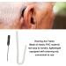 Earr Pass Hearing Aid Hoses - 10 Clear Sound Replacement Hoses with Cleaning Rod for Amplifiers & Otoplasty - Buy Online on GoSupps.com