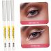 Baluue 15 Pcs White Lying Silkworm Pen Eye Shadow Pen Eye Brightening Highlighters White Eye Pencil Abs - Buy Online on GoSupps.com