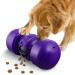 Leipple Interactive Dog Toy for Large Dogs Rolling Dog Treat Dispenser Slow Feeder Automatic Durable Puzzle Toy Slow Feeder for Improve IQ Reduce Boredom Medium Large Dogs (Purple)