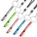 Shop Pokzon Trillerpipe - Aluminum Whistle Pipes with Key Rings for Outdoor Camping Hiking & Emergency | Fast International Shipping - Buy Online on GoSupps.com
