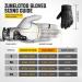 Zune Lotoo Touchscreen Tactical Gloves Full Finger  TPR Impact Protective  Kevlar Lined  EVA Palm Padding  Safety Work Gloves for Men Women Airsoft Shooting Range Paintball Motorcycle black zag6 full finger Medium - Buy Online on GoSupps.com