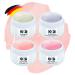 Gel Set - 1-Phase Gel Pink + Adhesive Gel + Builder Gel Pink + Finish Gel - Made in Germany (4 x 5ml) 5 ml (pack of 4) pink