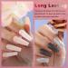 Lavender Violets 19 Pcs Gel Polish Starter Kit with LED Nail Lamp - Winter White, Grey, Christmas Red & Gold Glitter - Soak Off UV Base, Matte Top Coat, Nail File, Sticker - Manicure Tool Set for Dinner Date - Buy Online on GoSupps.com