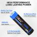 Buy 3.7V 18650 Rechargeable Batteries 3200mAh - High Capacity Button Top Battery Pack for Flashlights & Headlamps | 2 Pack - Buy Online on GoSupps.com